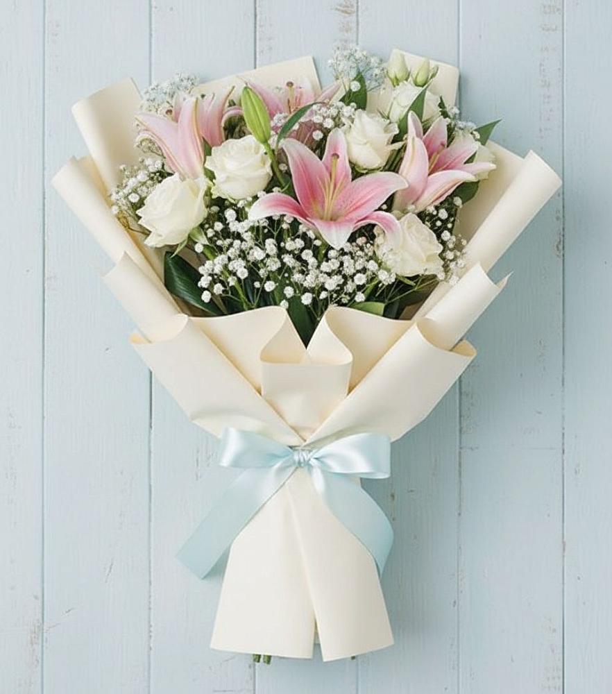 Букет цветов из: Лилии в Шербакуле