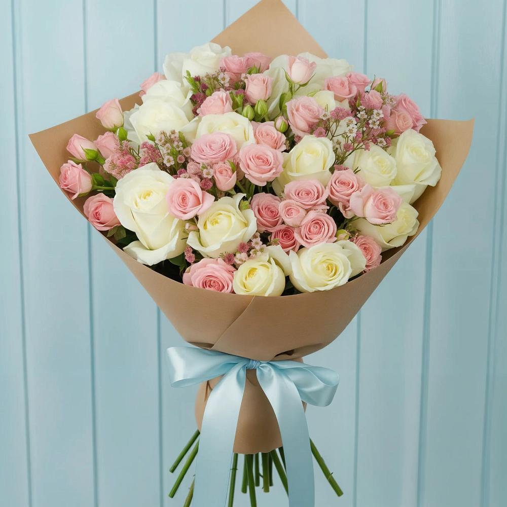 Букет цветов из: Розы в Шербакуле