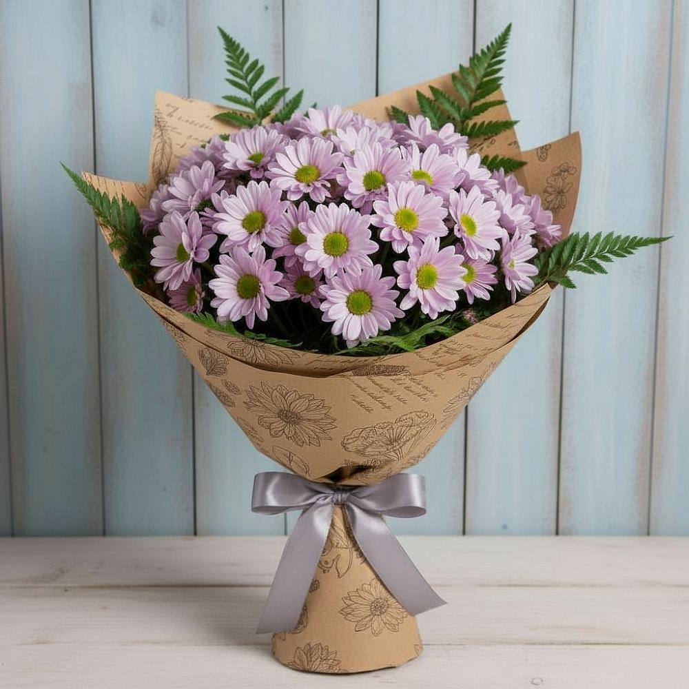 Букет цветов из: Хризантемы в Шербакуле