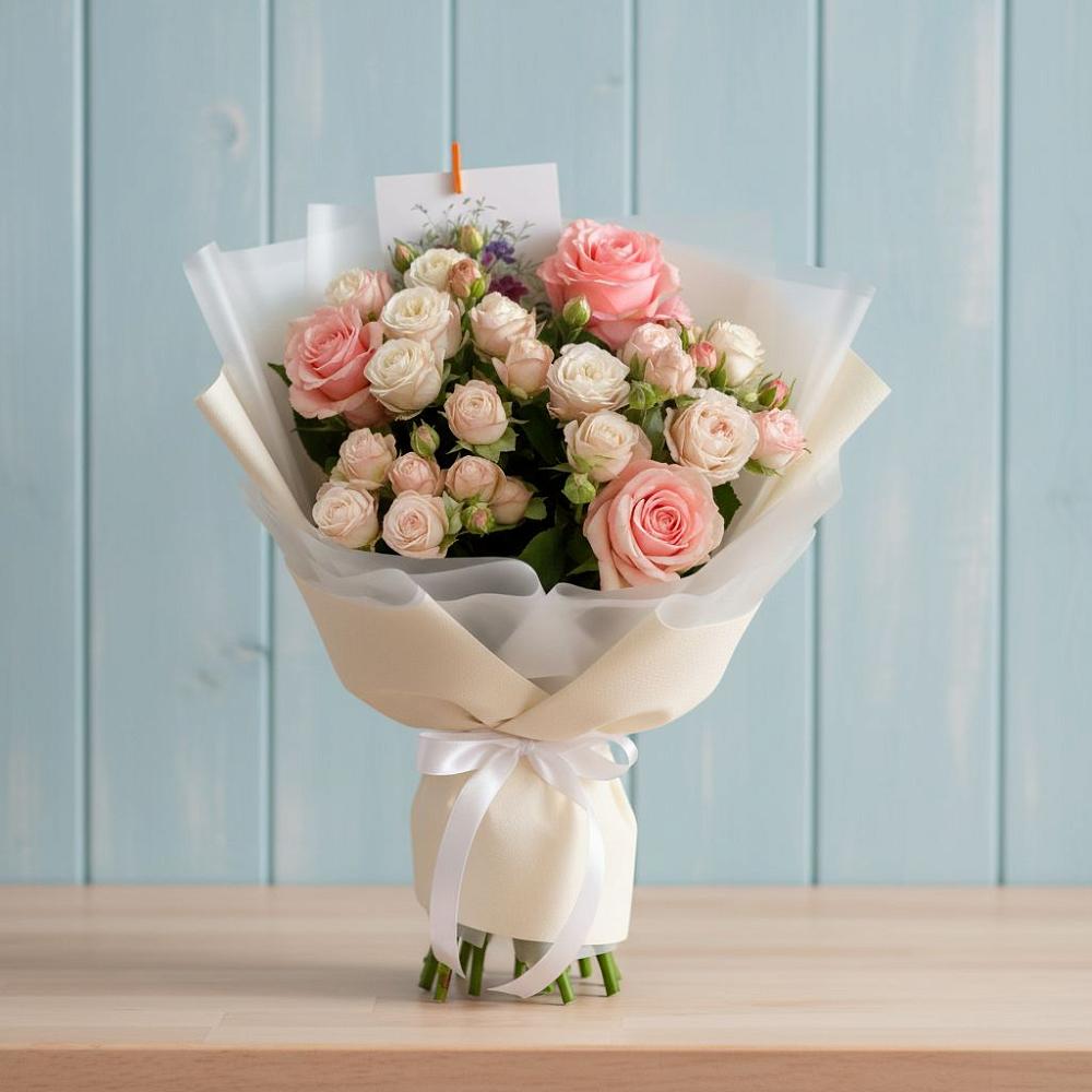 Букет цветов из: Розы в Шербакуле