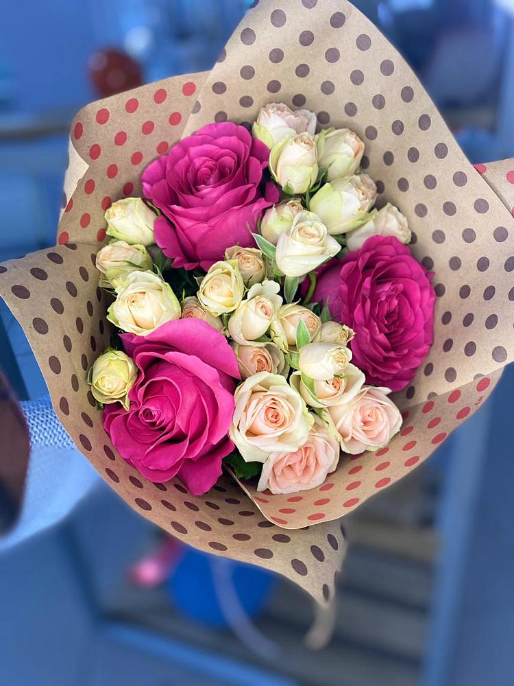 Букет цветов из: Розы в Шербакуле