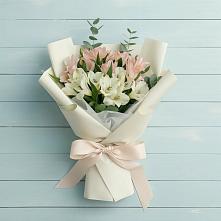 Букет цветов из:  Альстромерии в Шербакуле