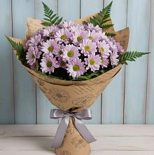 Букет цветов из:  Хризантемы #REPLACE_PRED# Шербакуле