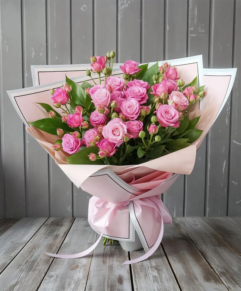 Букет Розовый кустик в Шербакуле