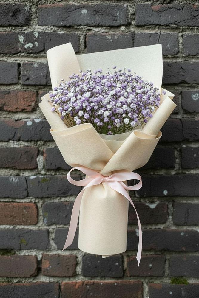 Букет цветов из: Гипсофила в Шербакуле