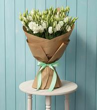 Букет цветов из:  Лизиантусы в Шербакуле