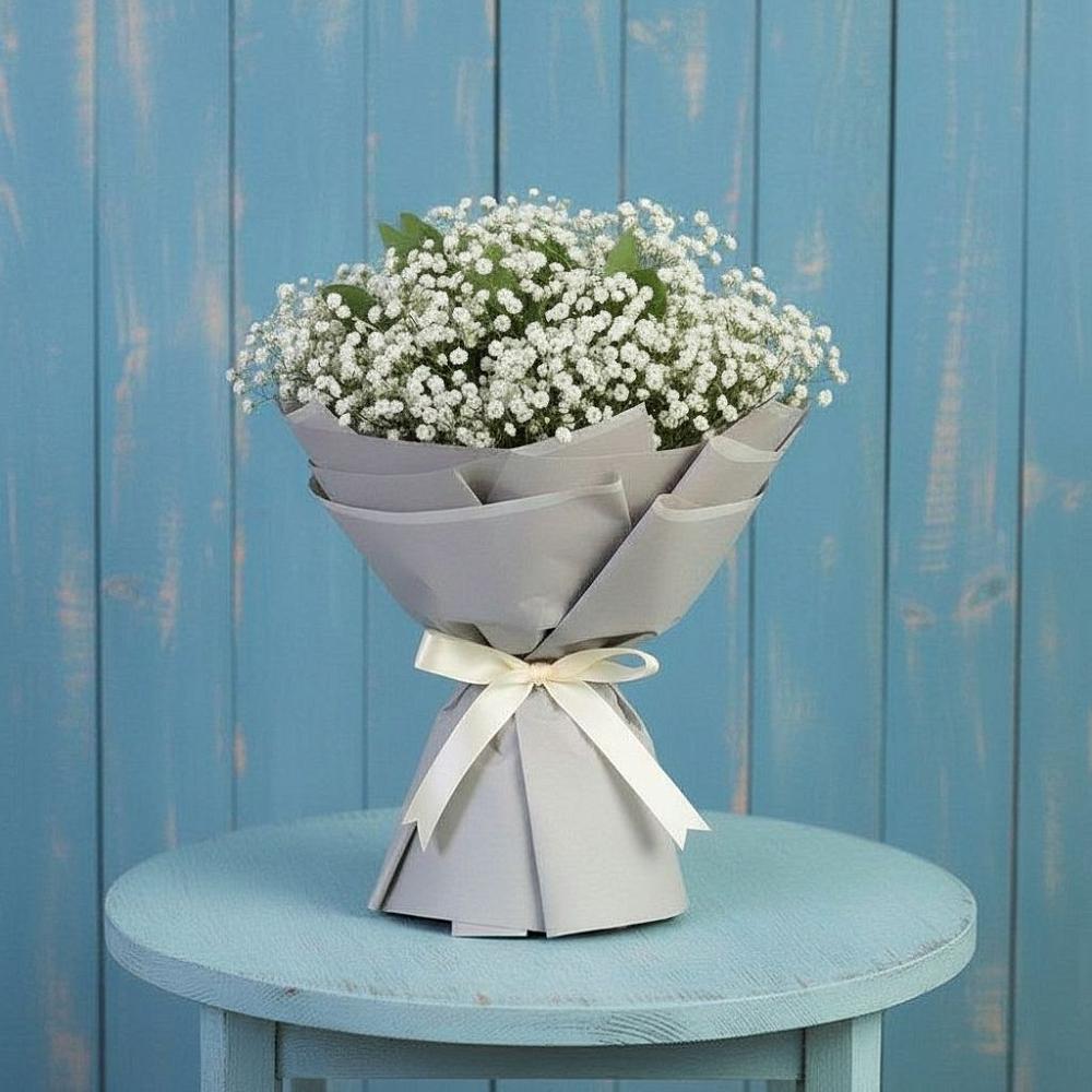 Букет цветов из: Гипсофила в Шербакуле