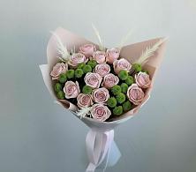 Букет цветов из:  Розы и Хризантемы #REPLACE_PRED# Шербакуле