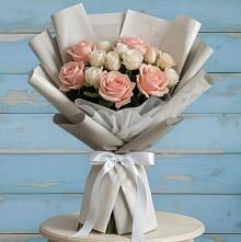 Букет цветов из:  Розы #REPLACE_PRED# Шербакуле
