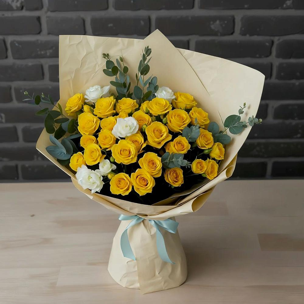 Букет цветов из: Розы в Шербакуле