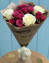 Букет цветов из:  Розы #REPLACE_PRED# Шербакуле
