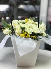 Цветочная композиция из Розы  в Шербакуле