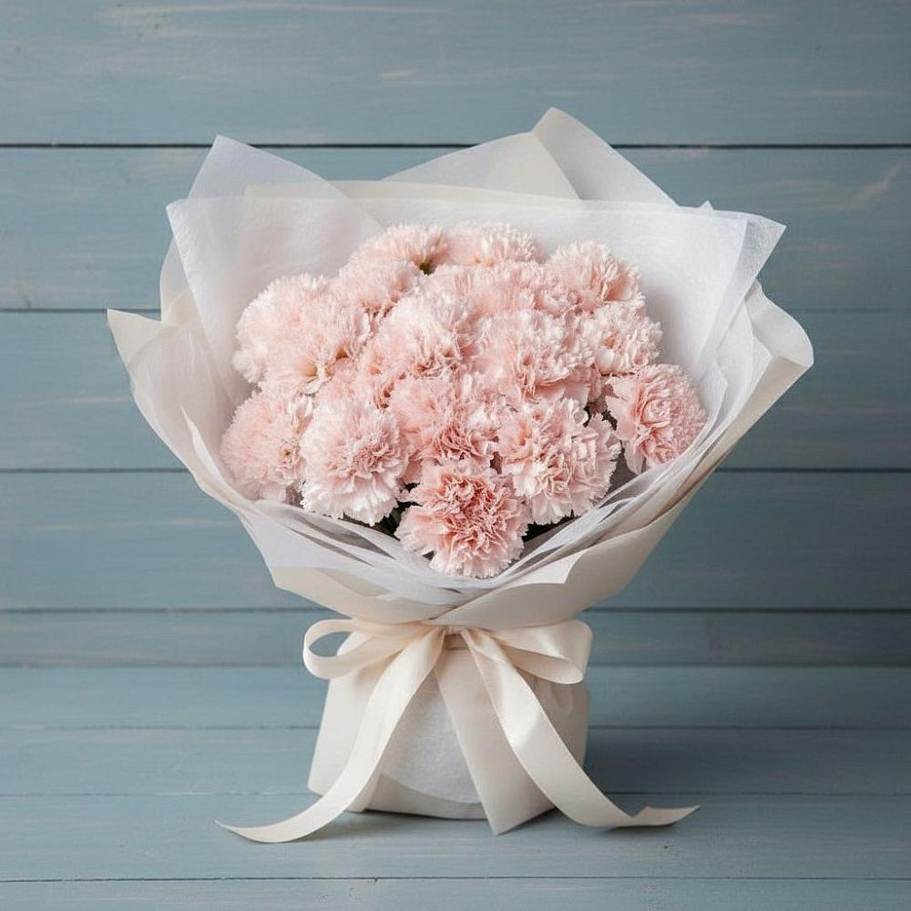 Букет цветов из: Гвоздики в Шербакуле