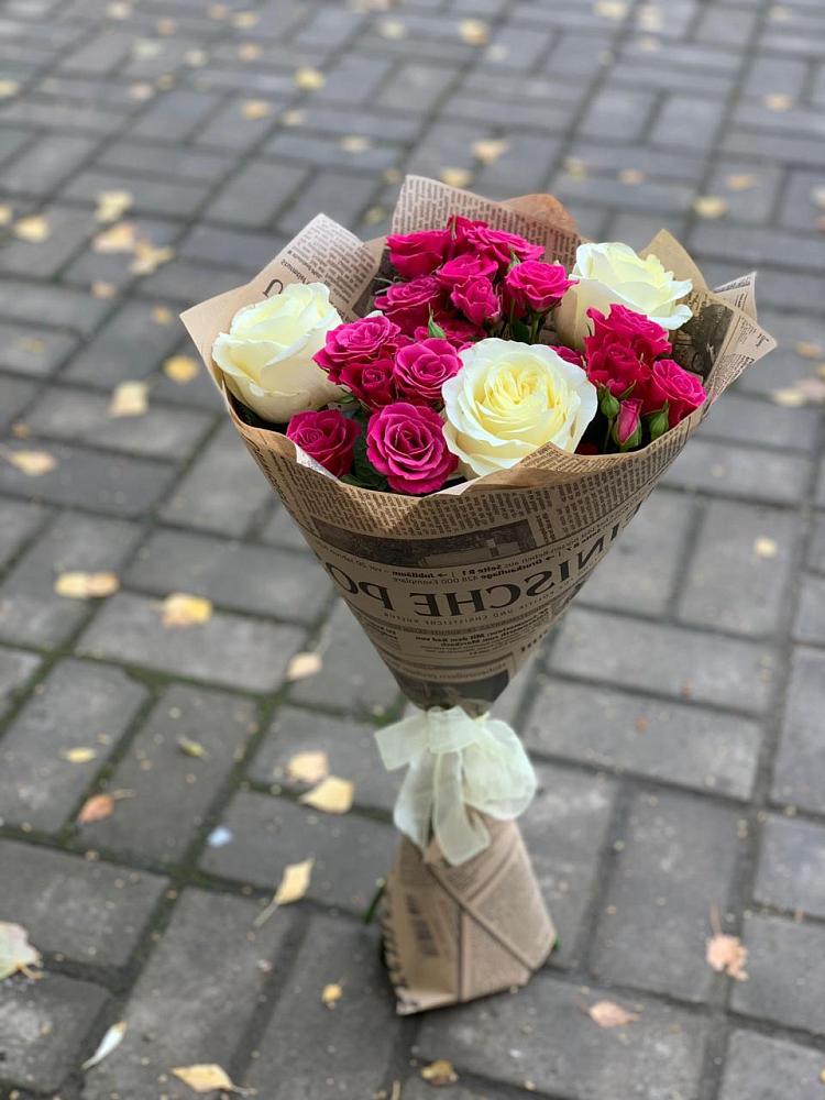 Букет цветов из: Розы в Шербакуле