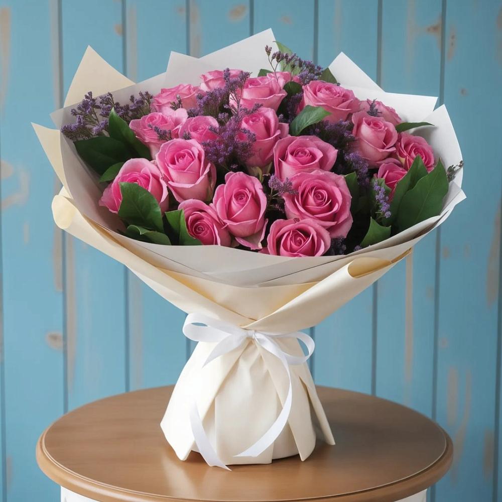 Букет цветов из: Розы в Шербакуле