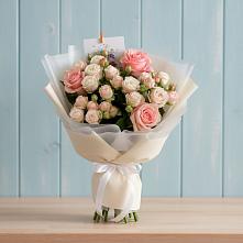 Букет цветов из:  Розы #REPLACE_PRED# Шербакуле