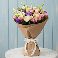 Букет цветов из:  Лизиантусы в Шербакуле