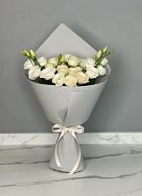 Букет цветов из:  Розы и Лизиантусы #REPLACE_PRED# Шербакуле